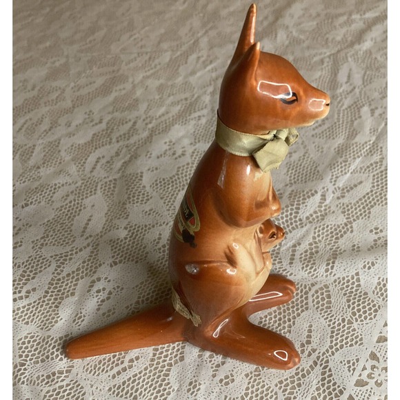 Vintage Pottery Rynbende Cherry Brandy Decanter in the form of a Kangaroo - Picture 3 of 7